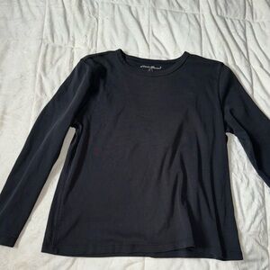 EDDIE BAUER black half sleeve shirt, size L